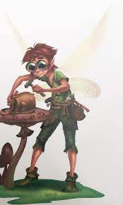 Bobble | Tinkering Talent Sparrow Man | Tinkerbell characters, Fairy  drawings, Disney fairies