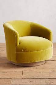 Velvet Amoret Swivel Chair Wayfair Living Room Chairs Swivel Chair Chair