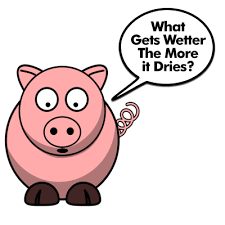 What Gets Wetter The More It Dries Wetter Dad Jokes Getting Wet