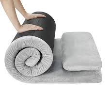 Cn nantong wenbo foam art co., ltd. Memory Foam Camping Mattress Roll Up Floor Mattress For Sleep Guest Bed Car Mattress Sleeping Pad For Camping Beds For Adults 75x30x3 Waterproof Lightweight With Pillow Outdoor Recreation Sports Outdoors Rayvoltbike Com