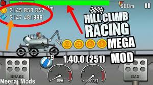 Hill Climb Racing 1 40 0 251 Unlimited Coins Gems Fuel Mega Mod Neeraj Mods Youtube