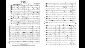 Waltz No 2 By Dmitri Shostakovich Arr Paul Lavender Youtube