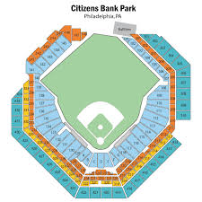 Citizens Bank Park Seating Chart Views Reviews