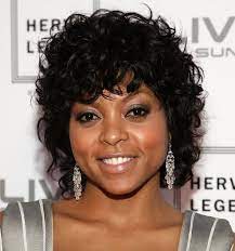 Black frizzy curly bob hairstyle for women 2015. African American Curly Bob Hairstyle Hairstyles Weekly Short Hair Styles African American Curly Hair With Bangs Hair Styles 2014