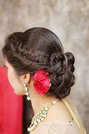 Pin By Rani On Bridal Hairstyles Braided Bun Hairstyles Hairstyle Bun Hairstyles