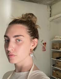 Palermo earrings Sky + Green