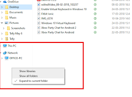 Make Explorer Navigation Pane Expand To Open Folder In Windows 10 Navigation Windows Expand