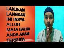 Cara Membuka Mata Batin Sendiri Dengan Doa Youtube Mata Doa Youtube
