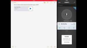 Inserting Audio Into The Notes App Youtube