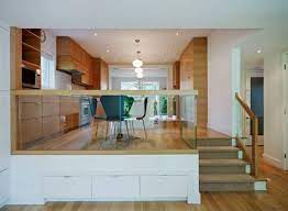 Have poor cross air ventilation when windows are opened; Quick Guide Of Split Level Kitchen Remodel Sunken Living Room Diy Kitchen Remodel Kitchen Remodel Layout