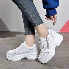 Women's platform shoes 2881 items found. Buy Fashion Women Casual Shoes Woman Sneakers Platform High Heels Flats Sport Shoes At Affordable Prices Free Shipping Real Reviews With Photos Joom