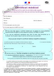 Check spelling or type a new query. Certificat Medical Adulte Enfant Destine A Etre Joint A Une Demande Aupres De La Maison Departementale Des Personnes Handicapees Mdph Formulaire Cerfa Documentissime