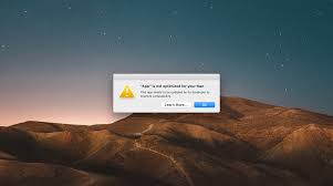 Which Apps Won T Run In Macos Mojave