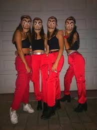 Group Halloween Costumes Banglebraceletsdiy Costumes Diyjewelrymaking Diyjewelryunique Di Fasching Kostume Damen Teenager Kostume Kostum Damen Ideen