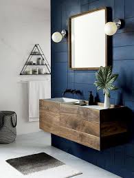 Azul Petroleo No Lavabo E No Banheiro 12 Ambientes Selecionados Para Voce Banheiro Masculino Banheiros Pequenos Modernos Como Decorar Um Banheiro