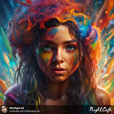 Choke comparison using ONLY white in the artwork