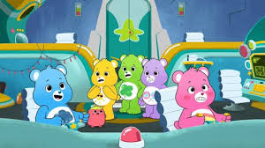 Best friends funshine, good luck, grumpy, share, and their new leader cheer bear, . Featured Care Bears Unlock The Magic Amino