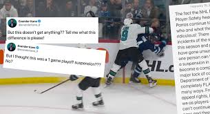 8 days ago8 days ago. Evander Kane Shreds Nhl S Department Of Player Safety After Getting Suspended Three Games