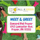 Meet & Greet at Concord Pets Frazer event in Berwyn, PA