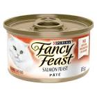 Pate Salmon Feast Wet Cat Food Fancy Feast
