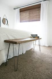 Diy Rustic Mid Century Modern Bench Mid Century Modern Bench Mid Century Modern Bedroom Modern Bedroom