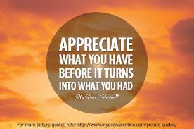 Appreciate What You Have Appreciate You Quotes I Appreciate You Quotes Be Yourself Quotes