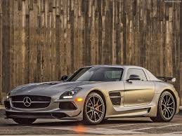 Mercedes Sls Amg Black Series Is Astonishing With Its Sharp Edges On An Otherwise Smooth Design This Version Contains A 6 3 L Mercedes Benz Cars Benz Mercedes