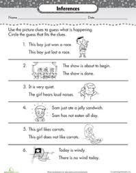 Making Inferences Worksheet Education Com Inferencing Making Inferences Inference
