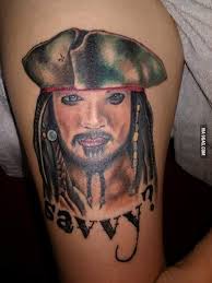 30+ famous johnny depp tattoo designs. A Girl Got This Johnny Depp Tattoo Done By Her Fiance Who Somehow Owns His Own Tattoo Shop 9gag