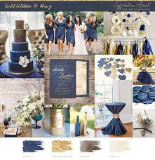 Navy and gold wedding theme. Navy Blue And Gold Wedding Ideas And Inspiration Wedding Invitations Navy Blue And Gold Wedding Winter Wedding Colors Wedding Mood Board