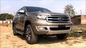 Ford Endeavour Everest 3 2 Titanium 4wd 2019 Real Life Review Youtube
