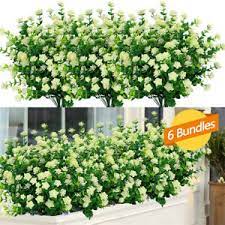 There are 8975 fake outdoor flowers for sale on etsy, and they cost $11.61 on average. Artificial Plants Fake Flowers In Outdoor For Garden Porch Window Box Plants Uk Ebay