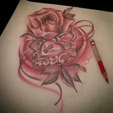 A very tiny small rose tattoo on wrist of girl. Heart Locket Heart Tattoo Designs Heart Locket Tattoo Heart Tattoo