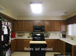 Mini Kitchen Remodel New Lighting Makes A World Of Difference Mom Endeavors