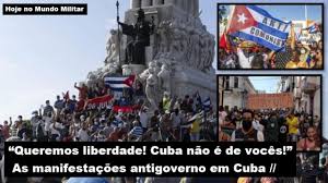 Hoje me lembrou que nessa semana, aqui em brasília, houve pelo menos 4 atos de rua, com destaque para um ato de mulheres e dois da negritude. Queremos Liberdade Cuba Nao E De Voces As Manifestacoes Antigoverno Em Cuba Youtube