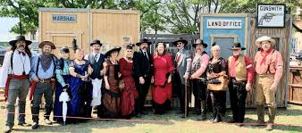 Our group at Denison's Doc Holiday Saints and Sinners Festival.
