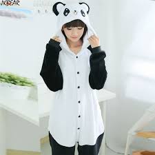 Hot Sale Cute Panda Onesie Pajamas Costume For Women Flannel Unisex Funny Animal Onesies For Teenagers And Pijama Para Mulher Pijamas De Adultos Pijamas Onesie