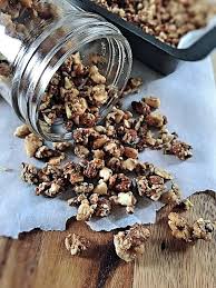 Paleo Musli Ohne Getreide Ohne Zucker Auschliesslich Naurliche Zutaten Super Knusprig Perfekt Mit Mandelmilch O Paleo Rezepte Lebensmittel Essen Paleo Ernahrung