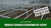 Diperlukan bahan dasar yang komposisinya seimbang agar tanaman hidroponik tumbuh segar. Hidroponik Buatan Sendiri Dengan Frame Baja Ringan Youtube