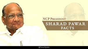 Sharad govindrao pawar (born 12 december 1940), is an indian politician with over sixty years of public service. Sharad Pawar Facts All About Sharad Pawar Ncp President