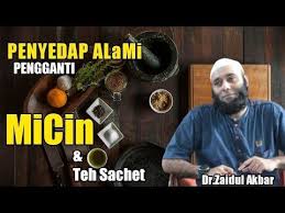 Penyedap Alami Pengganti Micin Teh Sachet Dr Zaidul Akbar Youtube Di 2020 Obat Alami Mengecilkan Perut Hidup Sehat