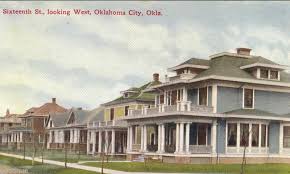 1909 16th Street Homes Oklahoma City Ok Sadler Pennington Vintage Postcard Old Oklahoma History Vintage Postcard City