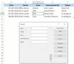 How to animate the drawing of data on excel. How To Create A Data Entry Form In Excel Step By Step Guide