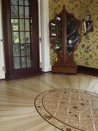 Custom Basket Weave Medallion Design By Renaissance Floor Inlays Best Wood Flooring Wood Floors Flooring