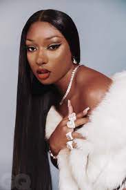 Megan jovon ruth pete (born february 15, 1995), known professionally as megan thee stallion, is an american rapper, singer, and songwriter.originally from houston, texas, she first garnered attention when videos of her freestyling became popular on social media platforms such as instagram. Rapper Of The Year Megan Thee Stallion Looks Back On Her Savage Triumphant 2020 Gq
