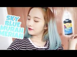Maybe you would like to learn more about one of these? Blue Sky Cat Rambut Pakai Pewarna Makanan Warna Biru Muda Pastel Blue Sky Blue Baby Blue Youtube