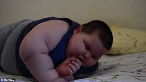 Something else to consider is if your child just turned 7 or is he. 3 Year Old Boy Weighs 11 Stone Due To Syndrome That Means He Can T Stop Eating Daily Mail Online