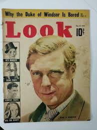 AUG 30 1938 LOOK DUKE OF WINDSOR CHARLIE MCCARTHY SWING DANCE DEMPSEY #M114 