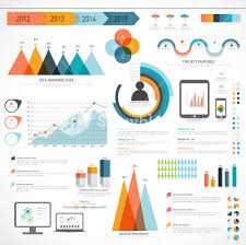 A Big Set Of Business Infographics Elements With Different