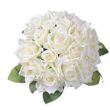 Get free 1 or 2 day delivery with amazon prime, emi offers, cash on delivery on eligible purchases. Artiflr Artificial Flowers Rose Bouquet 2 Pack Fake Flowers Silk Plastic Artificial White Roses 18 Heads Bridal Wedding Bouquet For Home Garden Party Wedding Decoration White Pricepulse